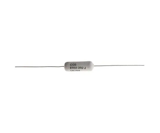 63-4723-63　TE Connectivity 2.2Ω 7W Wirewound Resistor ±5% 0 → +60ppm/°C　ER582R2JT