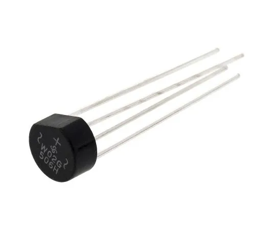 63-4898-83　Vishay W02G-E4/51, Bridge Rectifier, 1.5A 200V, 4-Pin WOG　W02G-E4/51