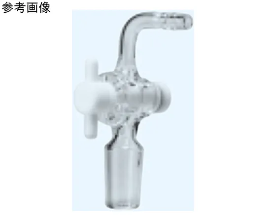 65-8673-62　Suction Plug (PTFE Cock) TS Sliding Part 15 Branch Pipe (Rubber Stopper) φ8 mm　055-152T