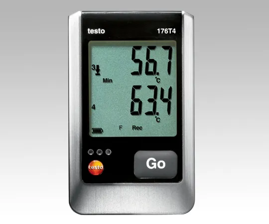 1-3234-03-20　［Discontinued］Temperature Data Logger Testo 176 T4 with Calibration Certificate　0572.1764