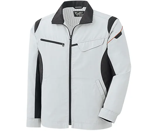 67-6621-89　All Year Work Wear Antistatic JIS Compliant Product Unisex Jumper Silver Gray SSS　VE741-UE-SSS