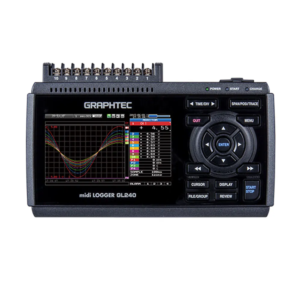 1-6683-31-20　［Discontinued］Data Logger With Calibration Certificate　GL240