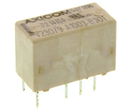 63-4747-31　TE ConnectivityP2 DPDT Non-Latching Relay PCB Mount, 12V dc Coil, 2A　V23079A1003B301