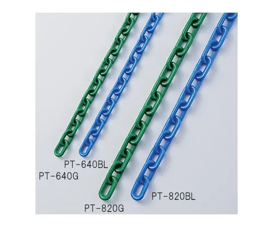 61-9937-37　Plastic Color Chain φ6mm Green　284071