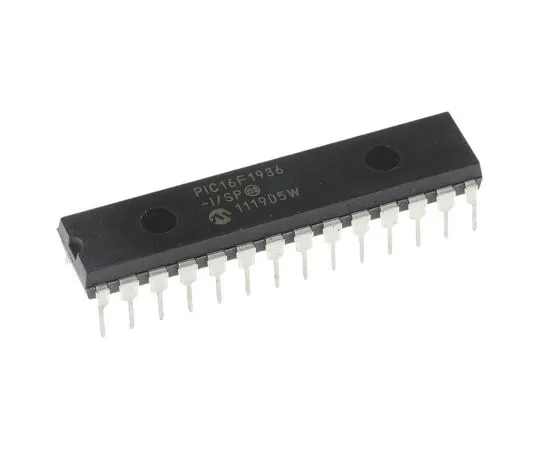 63-4930-99　Microchip PIC16F1936-I/SP, 8bit PIC Microcontroller, 32MHz, 256 B, 8192 x 14 words Flash, 28-Pin SPDIP　PIC16F1936-I/SP