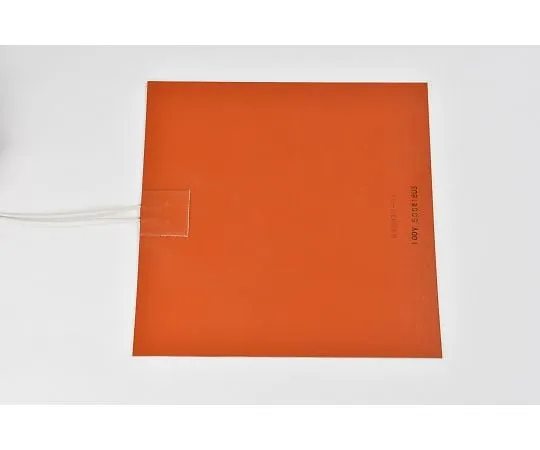 64-3420-55　Silicon Rubber Heater [Lead wire extension 10m] 100V 500W 250mm x 250mm Lead Wire 10m　SR100-500-250-250-L10