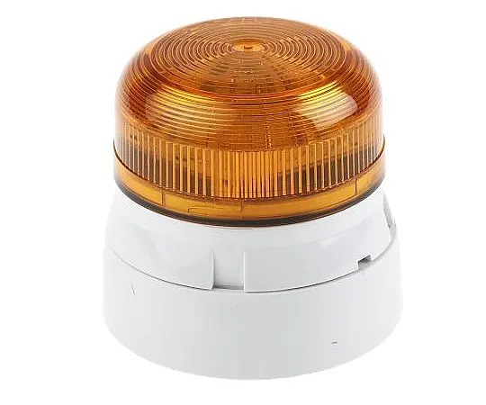 63-4758-99　Xenon, Flashing Beacon Flashguard Xenon Series, Amber, Surface Mount, 12 V dc, 24 V dc　45-713121