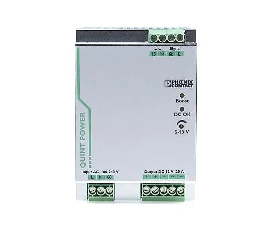 63-4927-59　Phoenix Contact, QUINT-PS/1AC/12DC/20 PSU, 12V dc Output Voltage, 20A output current　2866721