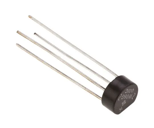 63-4898-95　Vishay W06G-E4/51, Bridge Rectifier, 1.5A 600V, 4-Pin WOG　W06G-E4/51