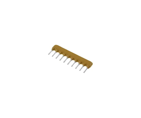 63-4852-81　Bourns Bussed Resistor Network 2.2kΩ ±2% 9 Resistors, 1.25W Total, SIP package 4600X Through Hole　4610X-101-222LF