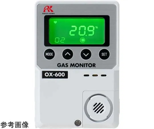 67-8025-63　Simple Stationary Oxygen Densitometer (0-25vol%) Integrated 100 VAC Specification (with Traceability Certificate)　OX-600-00CAC