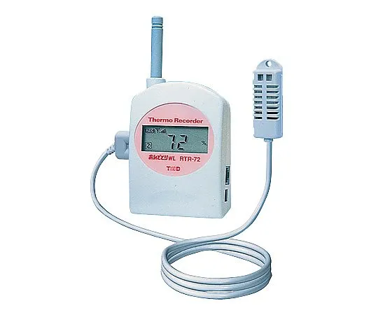 1-5332-02　［Discontinued］ONDOTORI Series Wireless Thermo-Hygro Recorder Temperature, Humidity x each 1ch　RTR-72