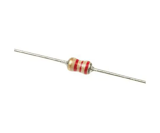 63-4680-37　TE Connectivity 2.2kΩ 0.25W Carbon Film Resistor ±5% -1200 → 0ppm/°C　CFR16J2K2