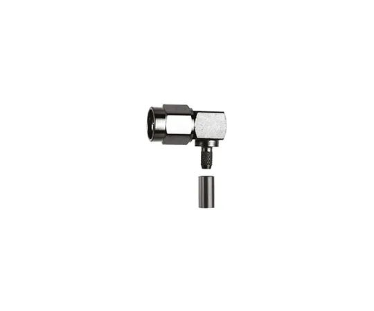63-4700-71　Telegartner Right Angle 50Ω Cable Mount SMA Connector, Crimp Termination RG58 C/U　J01150A0091