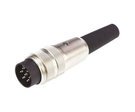 63-4683-60　Binder 680 Series Miniature Cable Mount Connector, 7 contacts Plug　09-0325-00-07