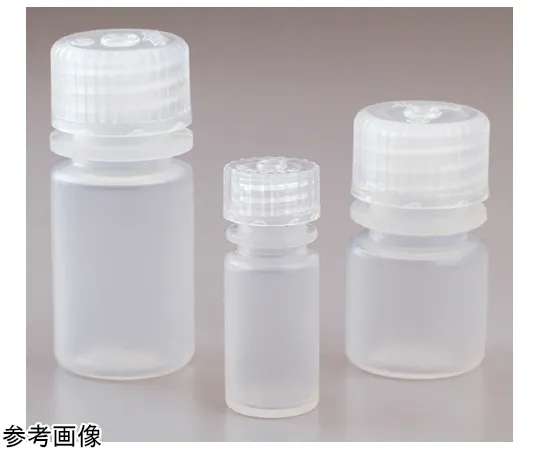 68-5629-25　Narrow Mouth Bottle 4 mL PPCO Tray/Body/Packaging with Cap 1 Box (Contains 332 Pieces x 4 Trays)　322006-9125