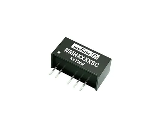 63-4870-31　Murata Power Solutions NMH 2W Isolated DC-DC Converter Through Hole, Voltage in 4.5 → 5.5 V dc, Voltage out ±5V　NMH0505SC