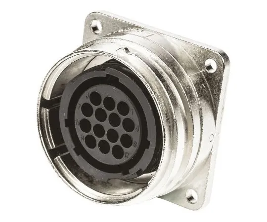 63-4771-82　TE Connectivity CMC Series 1 Series Panel Mount Connector, 14 contacts Socket　208487-1