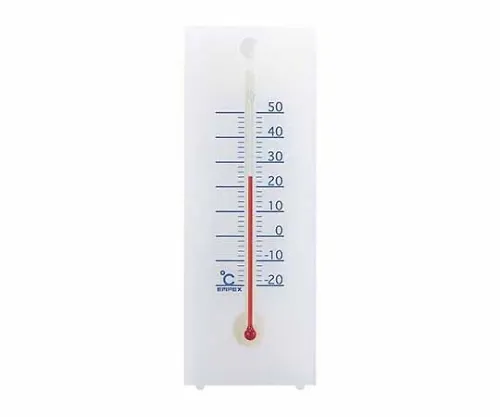 61-6865-19　［Discontinued］Sucree Thermometer 153 x 56 x 8mm 50G (Blister Pack) Clear White　TG-2351