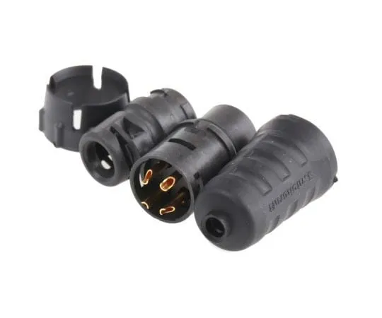 63-4732-26　Switchcraft EN3 Series Cable Mount Connector, 4 contacts Plug　EN3C4M-RS