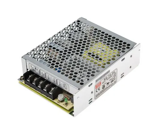 63-4894-47　Mean Well 76.8W 1 Output Embedded Switch Mode Power Supply SMPS, 3.2A, 24V dc Enclosed　RS-75-24