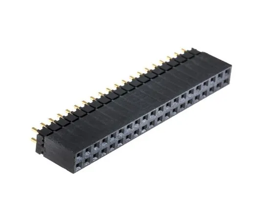 63-4747-02　Samtec 2.54mm 40-Way Multiway Connector, 2-Row Female, Through Hole, ESQ12037GD　ESQ12037GD