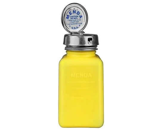 64-2943-86　Dissipative HDPE Yellow Bottle  Pure-take　35268