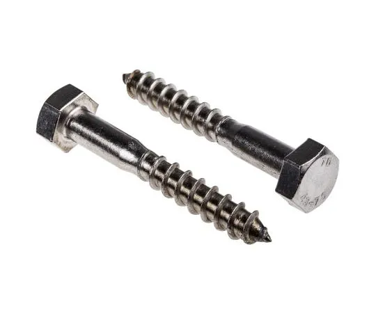 63-4691-29　Stainless Steel Coach Screw, 10mm　144-3559