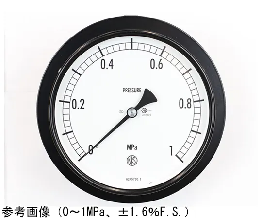 65-4291-35　Normal Pressure Gauge (Φ150) Embedded D Frame (Mounting Bracket) 35 MPa　AG15-131