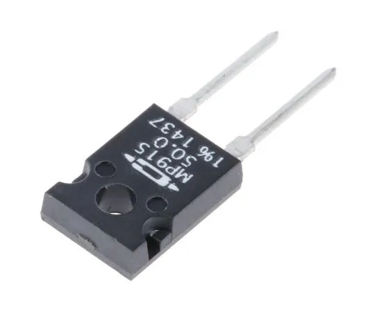 63-4762-34　Caddock 50Ω 15W Fixed Resistor ±1% -20 → +80ppm/°C　MP915-50.0-1%