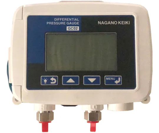 65-4313-72-20　［Out of stock］High-precision digital differential pressure meter - with 100~100 Pa inspection certificate　GC02-201