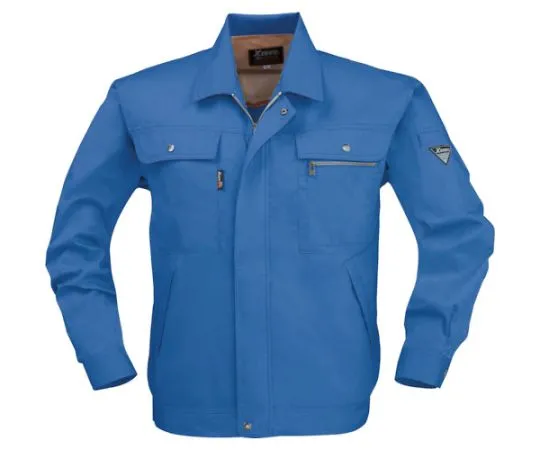 65-8419-43　Long Sleeve Blouson Blue 3L　2094-40-3L