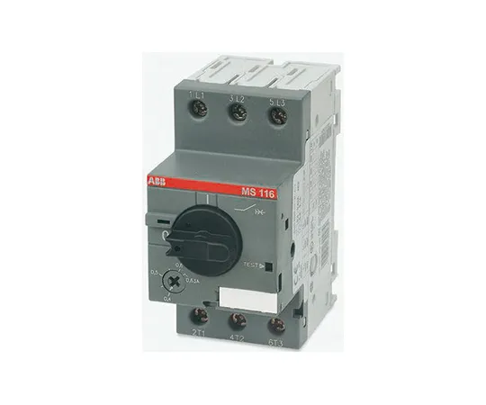 63-4795-83　ABB Manual 3P Motor Protection Circuit Breaker, 690 V ac, 1, 3 Phase, IP20　MS116-0.16