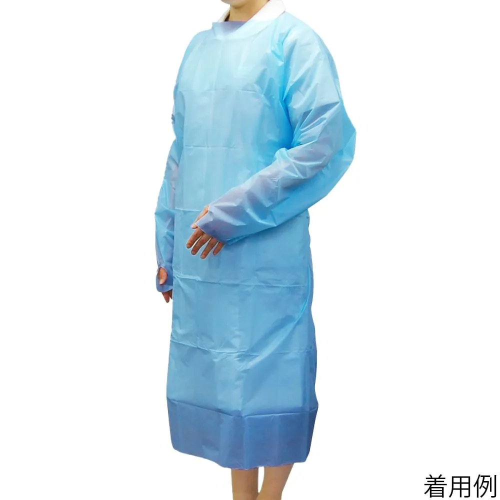 63-5577-13　Vinyl Apron E 10 Pieces　076340