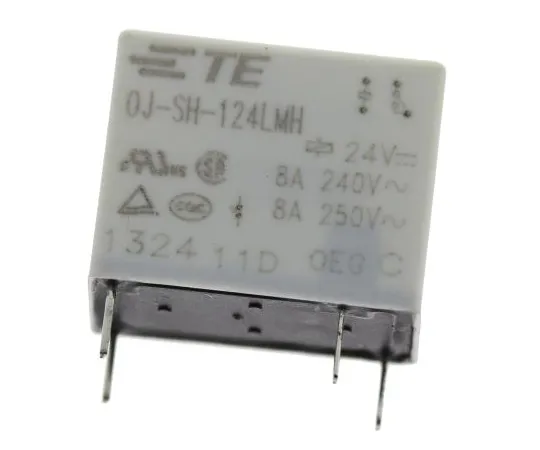 63-4790-56　TE ConnectivityOJ SPNO Non-Latching Relay PCB Mount, 24V dc Coil, 8A　OJ-SH-124LMH