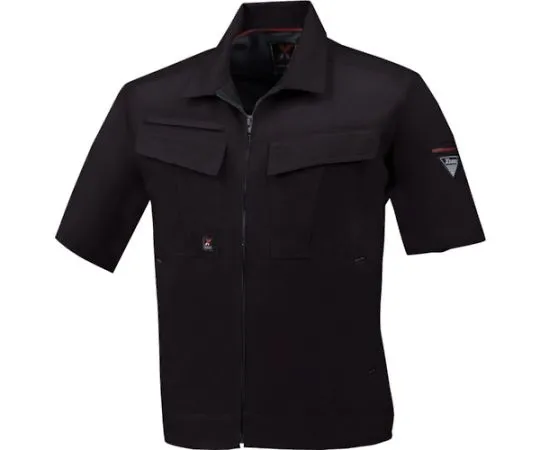 65-8375-96　Short Sleeve Blouson Black 3L　1651-90-3L