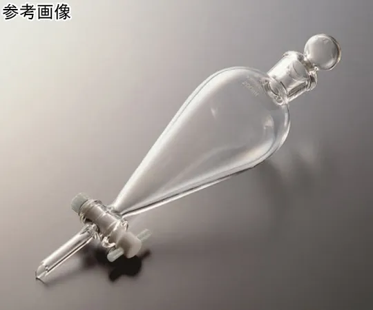 65-6843-83　Separatory Funnel  50 mL PTFE Cock Top Transparent Sliding　2116-01