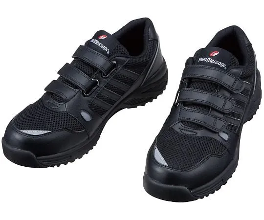 64-0986-74　Safety Shoes Velcro Black 22.0 cm　S2182