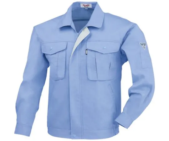 65-8330-24　Long Sleeve Blouson Blue 3L　1294-40-3L