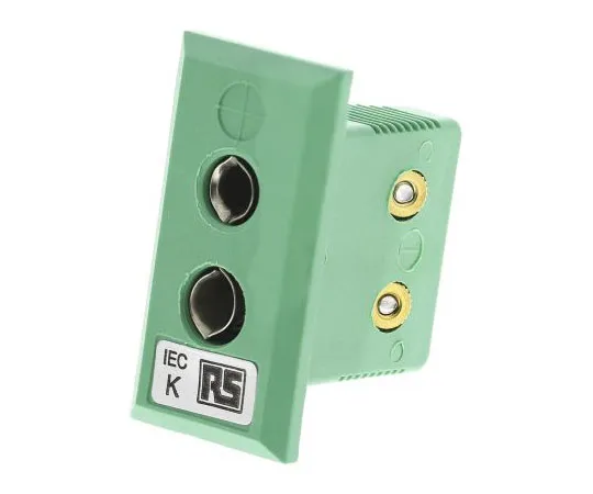 63-4733-18　RS PRO IEC Standard Panel Socket Connector for *** with Type K Thermocouple Type K, Standard　219-4949