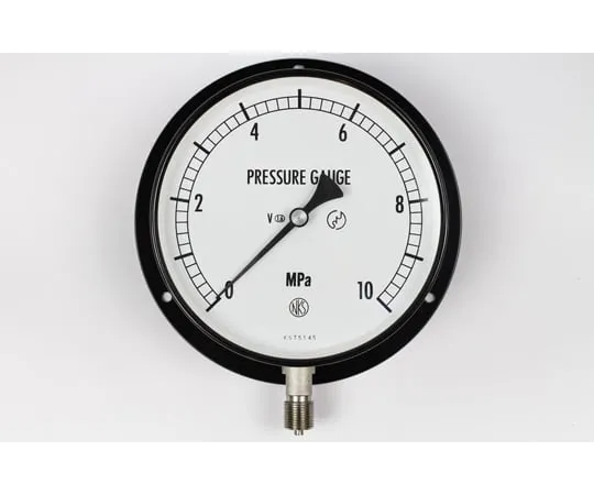 65-4291-13　Normal Pressure Gauge (Φ150) Vertical B Frame for Vibration Resistance 10 MPa　AG10-233