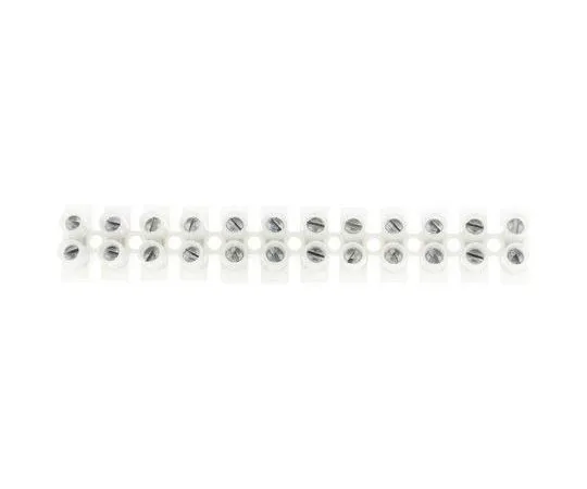 63-4831-11　RS Non-F***d Terminal Block, 12 Way/Pole, Screw Down Terminals, 2.5 mm² Through Hole, Nylon, 380 V　492-8687