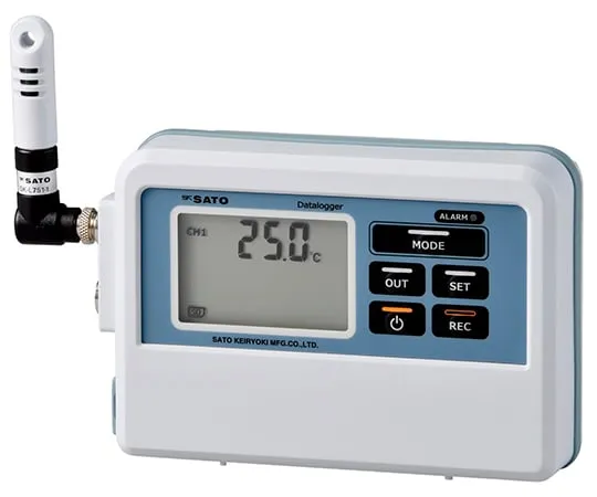 64-4058-34　Temperature Data Logger Memory/Integrated Sensor + Traceability Documents Set (4-Piece Set)　SK-L751SK-L751-1