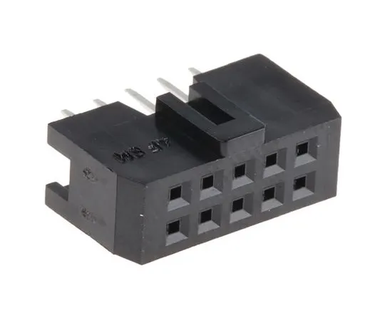 63-4888-46　Hirose HIF3FB Series 2.54mm Pitch 10 Way 2 Row Straight PCB Socket, Through Hole, Solder Termination　HIF3FB-10DA-2.54DSA(71)