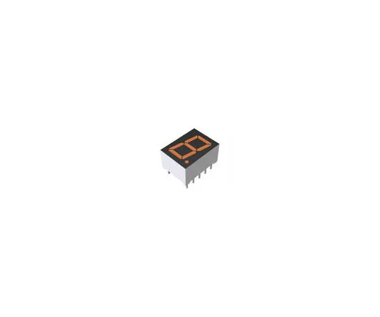 63-4710-74　LA-401ED ROHM LED LED Display, CA Orange 90 mcd RH DP 10.2mm　LA-401ED