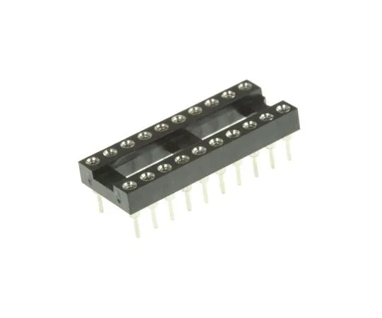 63-4723-05　Winslow 2.54mm Pitch Vertical 20 Way, Through Hole Turned Pin Open Frame IC Dip Socket, 5A　W30520TTRC
