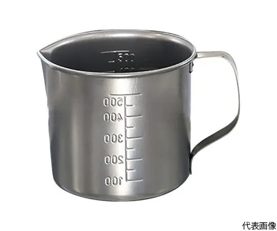 64-5022-61　［Discontinued］Titanium Measuring Cup (Beaker) with Spout and Handle　TN-633H