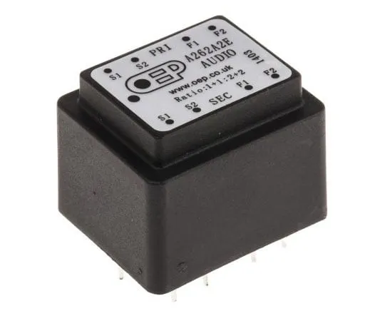 63-4727-65　Through Hole Audio Transformer 600Ω 100mW Hz @ 300, 1mW Hz @ 30　A262A2E