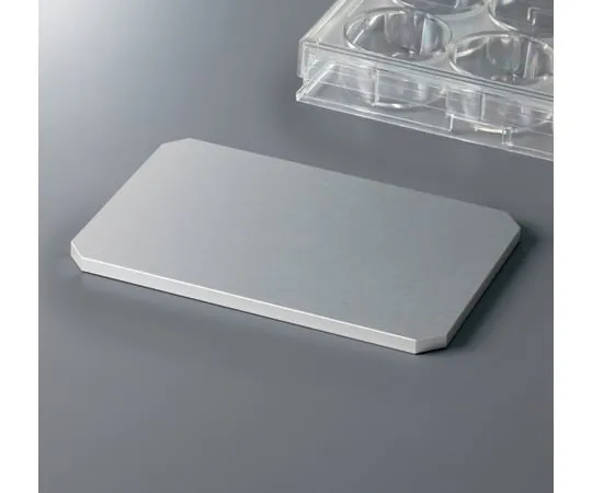65-5711-81　Aluminum plate for temperature control 80 x 122 x 5 mm　AB-TC1
