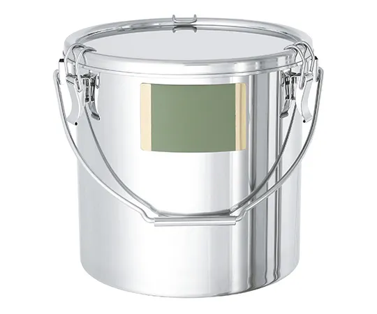 63-1207-61　Stainless Steel Susp***ed Airtight Container with Seal Seat (clip type/PTFE) 10L　CTB-LZ-PTFE-24